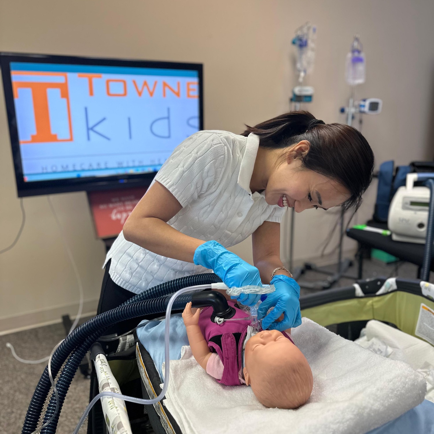 Towne Kids nurses 201st Nurse Sarah