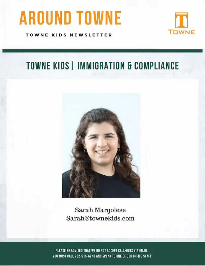 Towne Kids - Immigration and compliance, Sarah Margolese