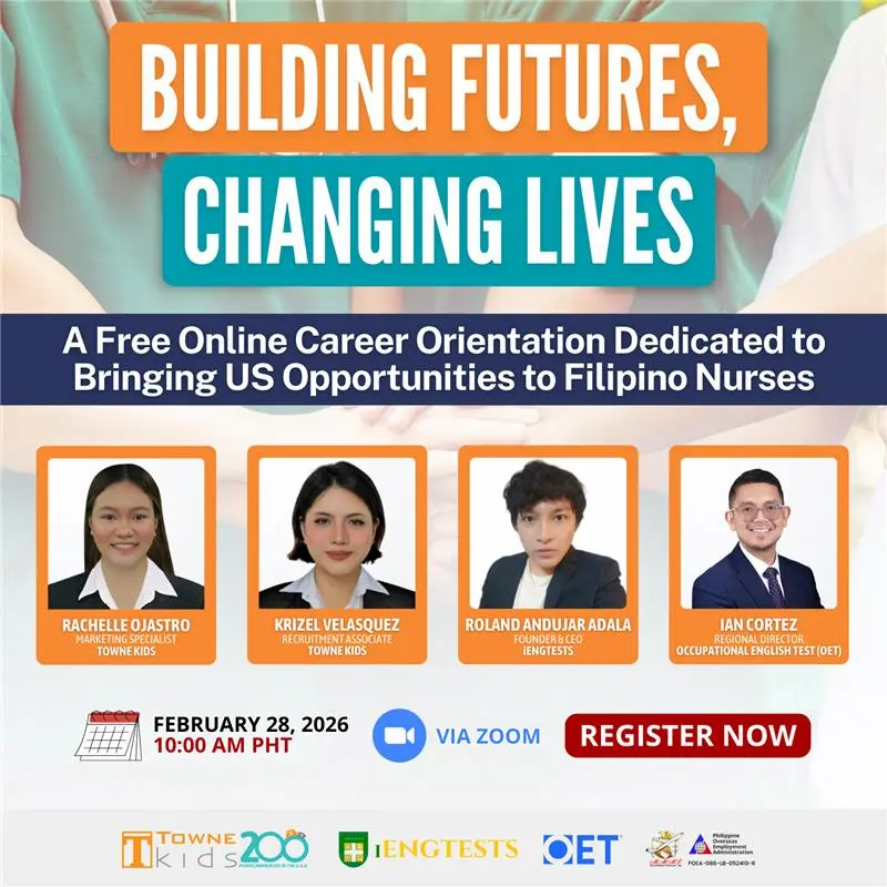 Nurse Free Career Orientation - Ready to Ace Your U.S. Nursing Career? Poster