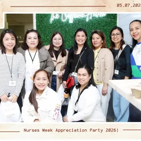 Towne Kids Filipino nurses at Nurses Week Appreciation Party 2026 New Jersey