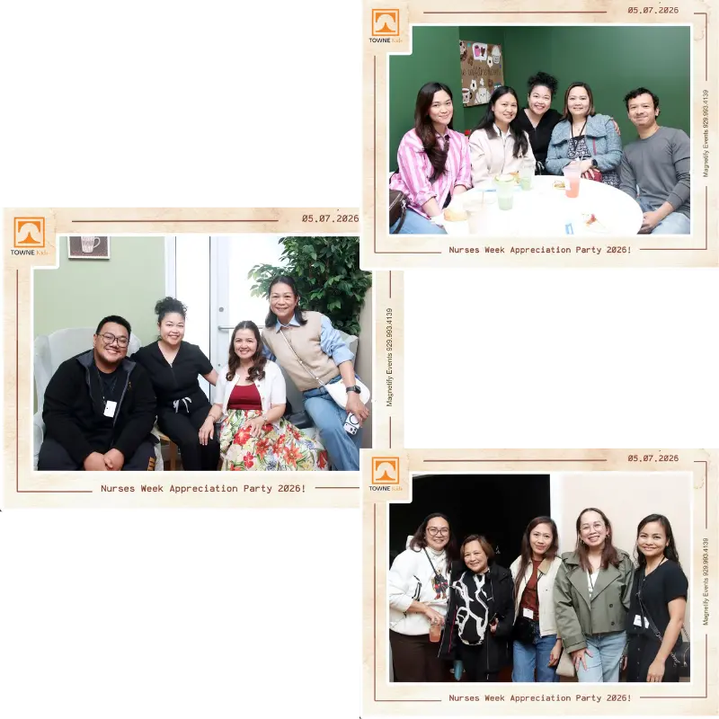 Towne Kids Filipino nurses at Nurses Week Appreciation Party 2026 New Jersey 2nd collage photo