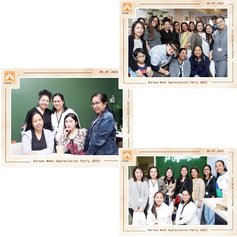 Towne Kids Filipino nurses at Nurses Week Appreciation Party 2026 New Jersey 3rd collage photo