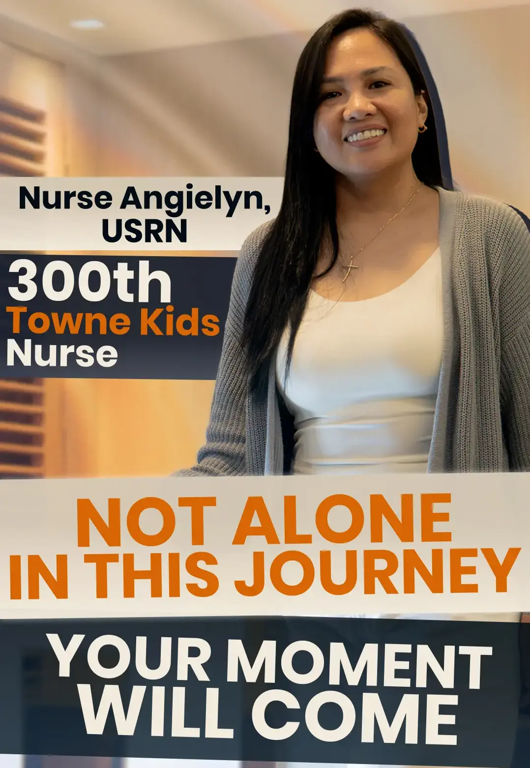 Angielyn Manalili Towne Kids 300th Filipino USRN nurse not alone in this journey